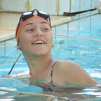 Letícia Maciel - 1 lugar Natação - Ouro - Natação, 50 m Borboleta