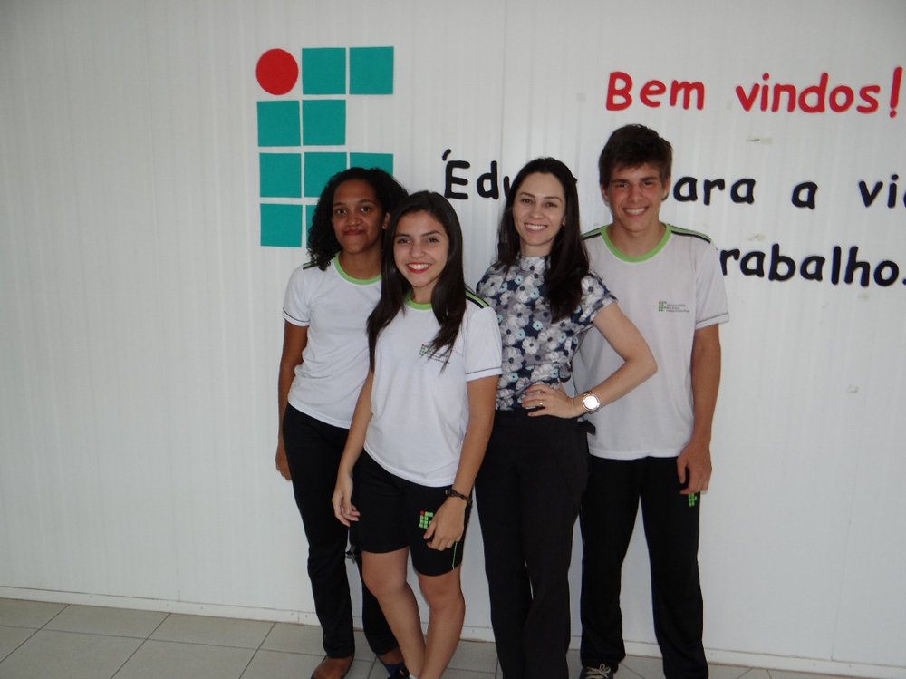 Equipe “O Regresso II”: Guilherme Riffel, Isabel Rodrigues da Silva Duarte, Amabilly Fialho – Curso de Automação Industrial integrado ao nível médio.