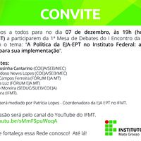 Convite dia 1