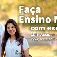 Inscrições abertas até o dia 04/10 para Exame de Seleção com oferta de 2810 vagas em cursos técnicos integrados ao Ensino Médio