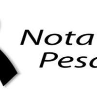 nota de pesar