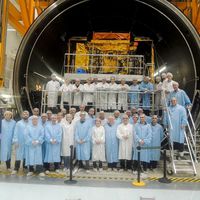 Ex-aluno do IFMT integra equipe do Projeto do Satélite SGDC na França, cujo lançamento é amanhã (22/03), na Guiana Francesa